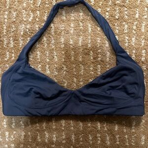 NAMA Navy Halter Bralette Top - Women Intimates